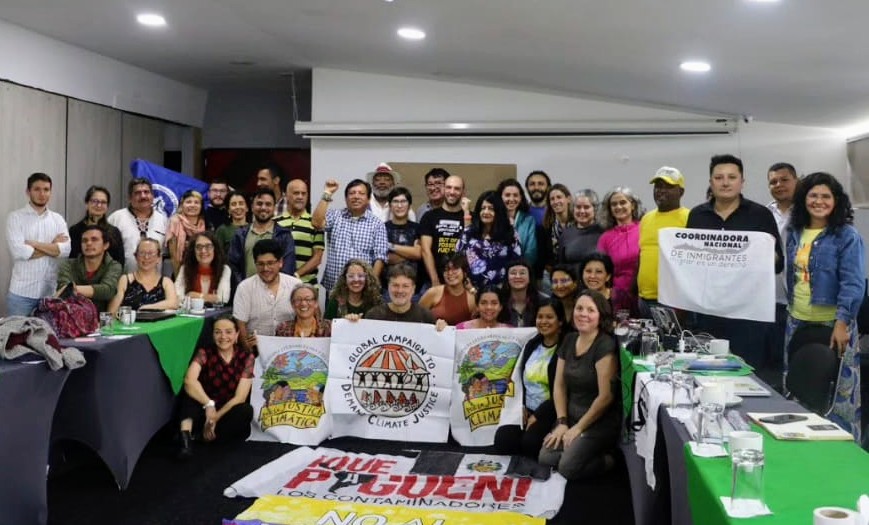 Taller Ecologista en el Encuentro Regional de Justicia Climática de América Latina y el Caribe 