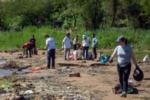 “En tres horas se recolectaron 13 contenedores de basura”